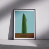 Pig and Cucumber - Print